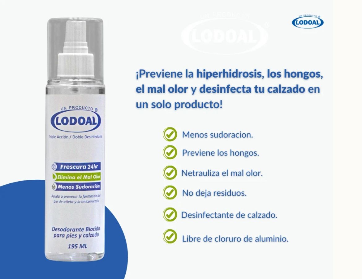 desodorante para eliminar e mal olor de los pies