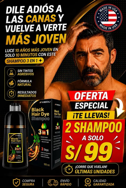 SHAMPOO Black Hair Dye