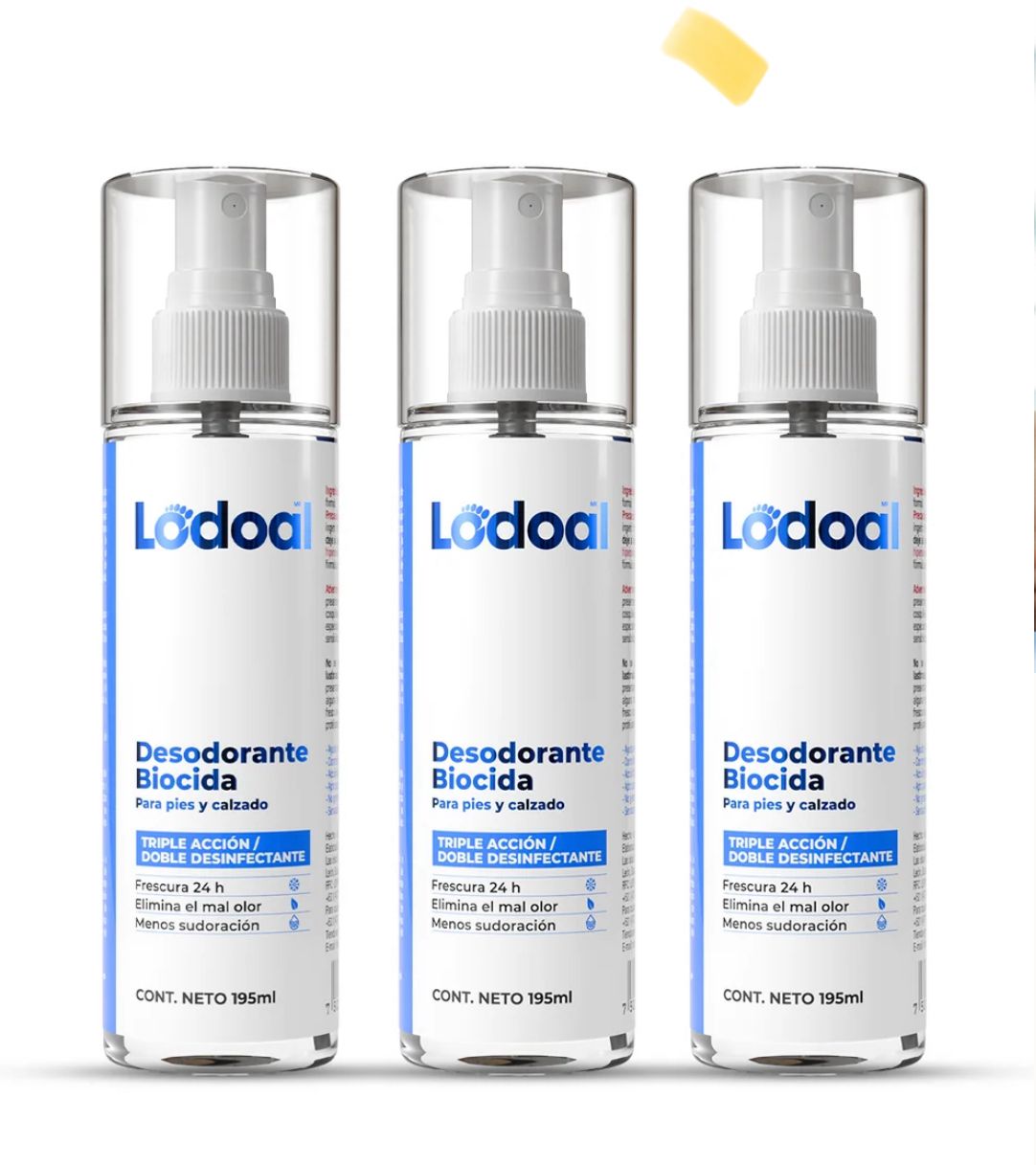 desodorante para eliminar e mal olor de los pies